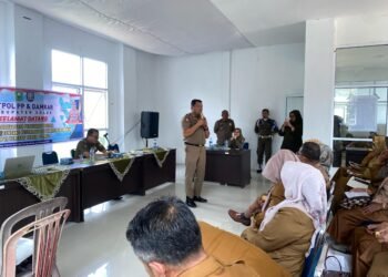 Gercep! Satpol PP Kabupaten Solok Sosialisasikan Perda Tertib Pelajar di Seluruh Kecamatan