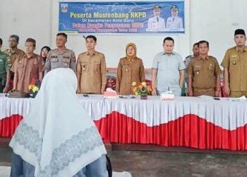 Wabup Dharmasraya Leliarni Buka Musrenbang Kecamatan Koto Baru