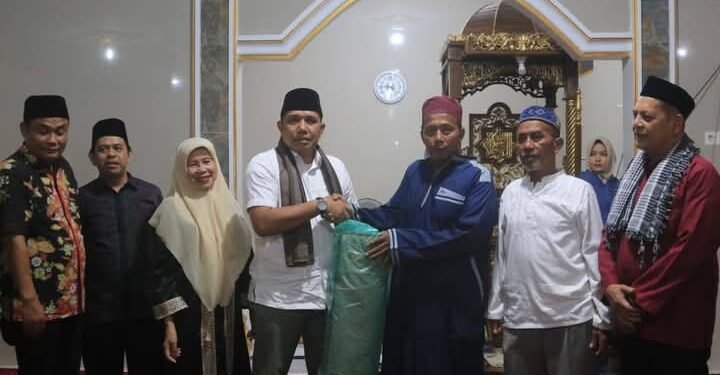 TSR II Dharmasraya Dikomandoi Wabup Leliarni Kunjungi Masjid Nurul Fallah Kurnia Selatan