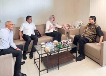 Sambangi Kementrian PKP dan Sestama BNPB,  Bupati Dharmasraya Ajukan Pembangunan Infrastruktur