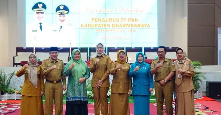 Dilantik Bupati Dharmasraya, Ini Daftar Pengurus TP-PKK Kabupaten Dharmasraya Masa Bakti 2025-2030