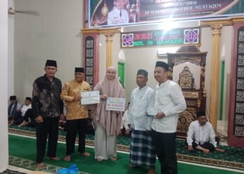 Annisa Suci Ramadhani Kunjungi Masjid Shirothol Mustaqim Sungai Duo