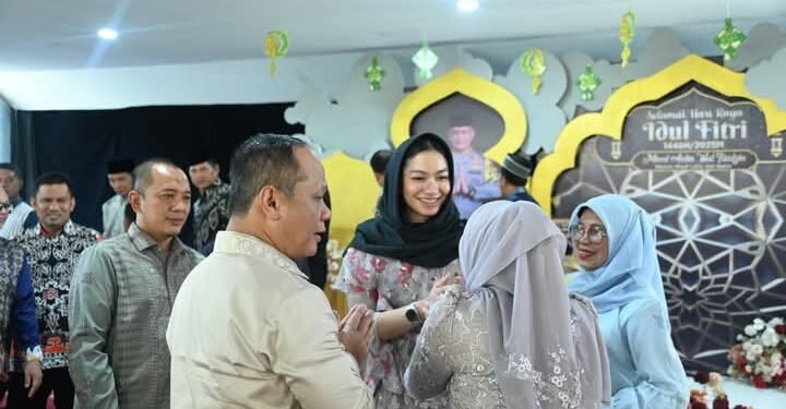 Bupati dan Wabup Dharmasraya Pererat Hubungan Dengan Gubernur Sumbar Kapolda Beserta Danrem 032/Wirabraja