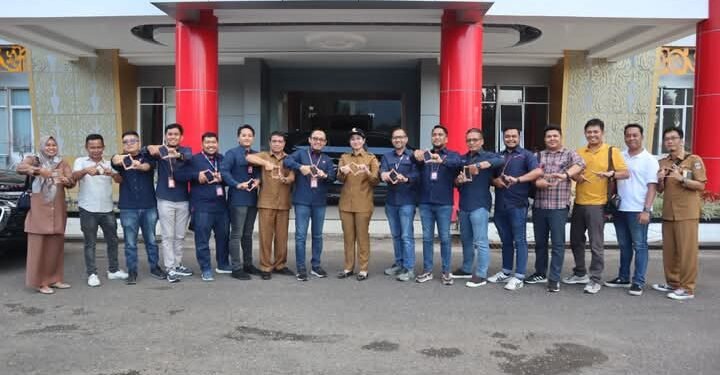 Berkat Lobi Bupati Annisa Ke Pihak Telkomsel, Tim Survey Pembangun BTS Langsung Tinjau Lokasi