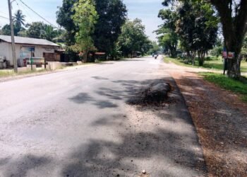 Jalinsum di Wilayah Dharmasraya Penuh Lobang , Tanggung Jawab PJN Dipertanyakan