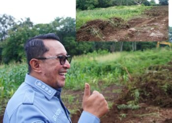 Disiapkan 2 Hektar, Lahan Pembangunan Huntap di Jorong Padang Laweh Rambatan Ditinjau Bupati Eka Putra