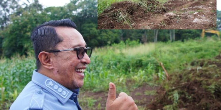 Disiapkan 2 Hektar, Lahan Pembangunan Huntap di Jorong Padang Laweh Rambatan Ditinjau Bupati Eka Putra