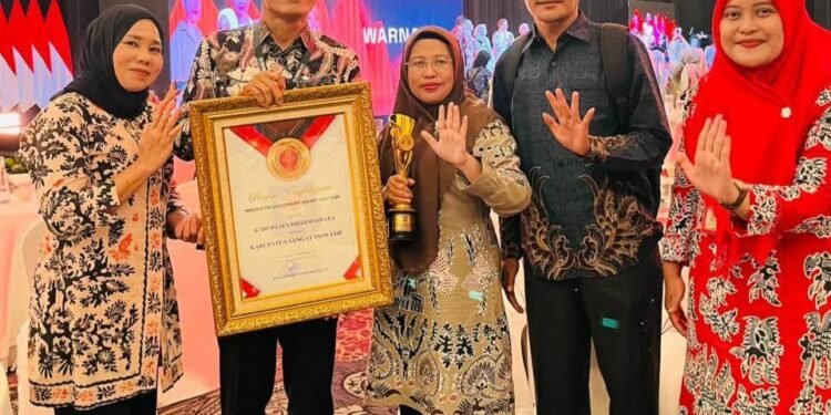 Raih IGA Awards 2025: Dharmasraya Satu-Satunya dari Sumbar Menjadi Kabupaten Sangat Inovatif