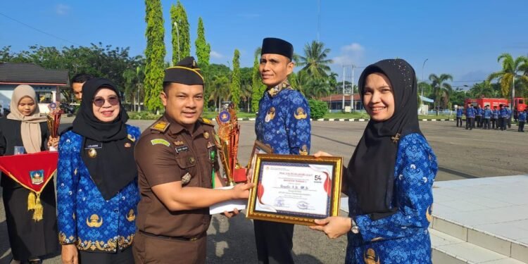 Reswita, Sosok ASN Energik dan Bertalenta Diganjar Penghargaan Saat Peringatan Hari Korpri