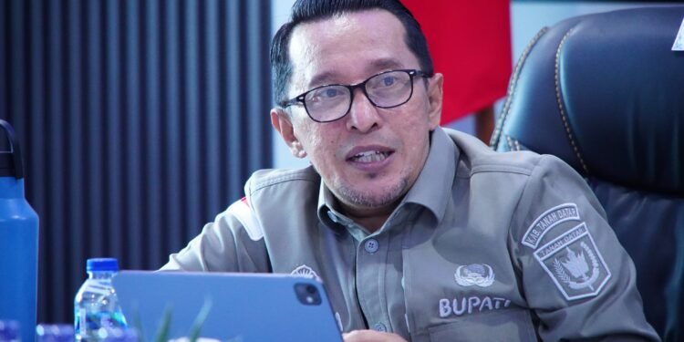 Bupati Eka Putra Pimpin Rapat Bersama OPD, Pastikan Usulan Dana TKD untuk Pemulihan Pascabencana Terakomodir