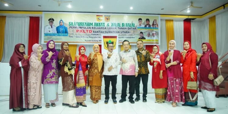 Silaturahmi Akbar PKLTD Sumut, Bupati Eka Putra Ajak Perantau Perkuat Persatuan dan Dukung Pembangunan Daerah