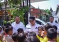 Disambut siswa