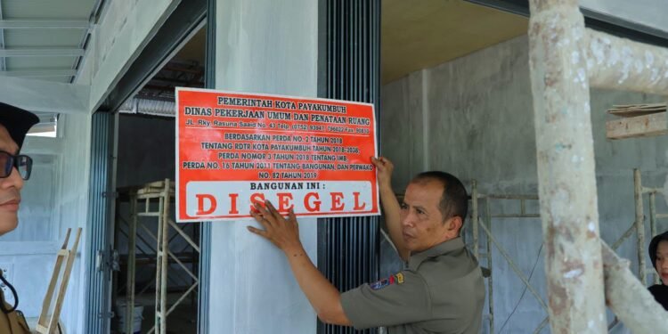 Penyegelan Bangunan