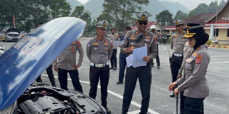 pengecekan kendaraan