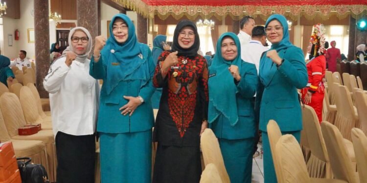 Wabup Leliarni Hadiri Pembukaan Wirakarya Jambore Kader PKK dan HKG PKK Sumbar