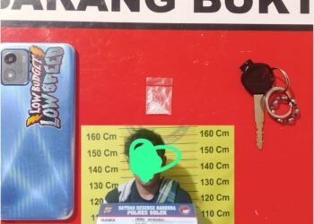 Satres narkoba Polres Solok