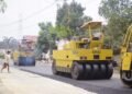 Pengaspalan ruas jalan